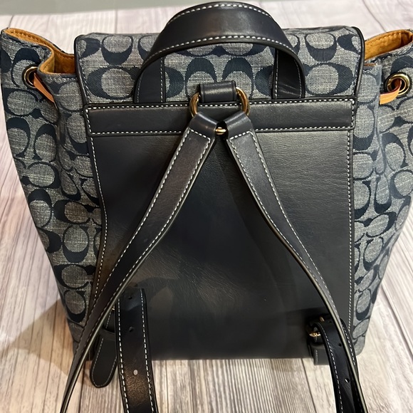 Coach Bags Coach Kleo Backpack In Signature Chambray Poshmark